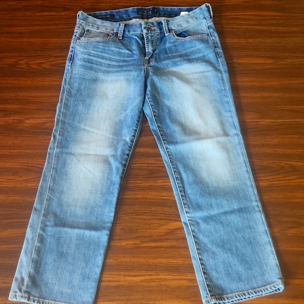 Lucky Brand Women's Blue Sweet Jean Crop Size 8/29